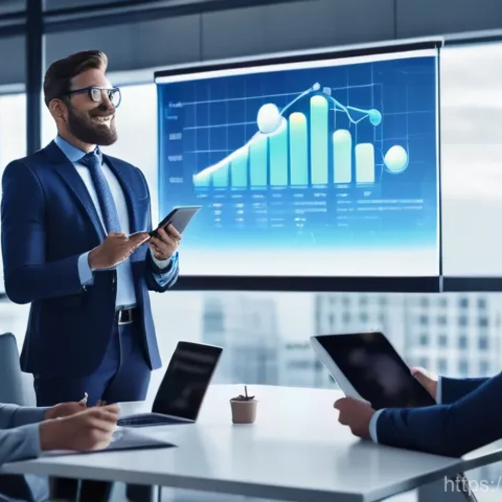 클라우드 서비스 제공업체 선택 기준 - **Prompt 1: Business Growth and Innovation through Cloud**
    A diverse group of professionals in a...